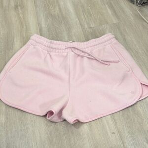 UGG Light Pink Women's Athletic Shorts fleece size medium